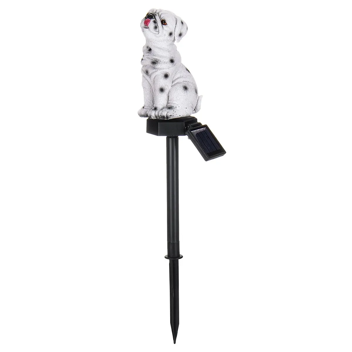 1.2V 600mAh LED Solar Light Animal Shape Cute Work Outdoor Hunting Emergency Night Lamp - White