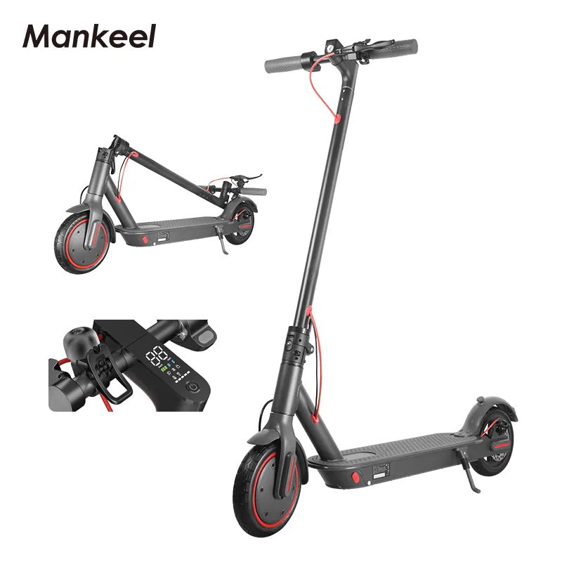 EU Lager i lager 8,5 tum 350W Cykel Scooter Electric 36V 250W Mankeel MK083 Pro 10.4ah Electric Scooter