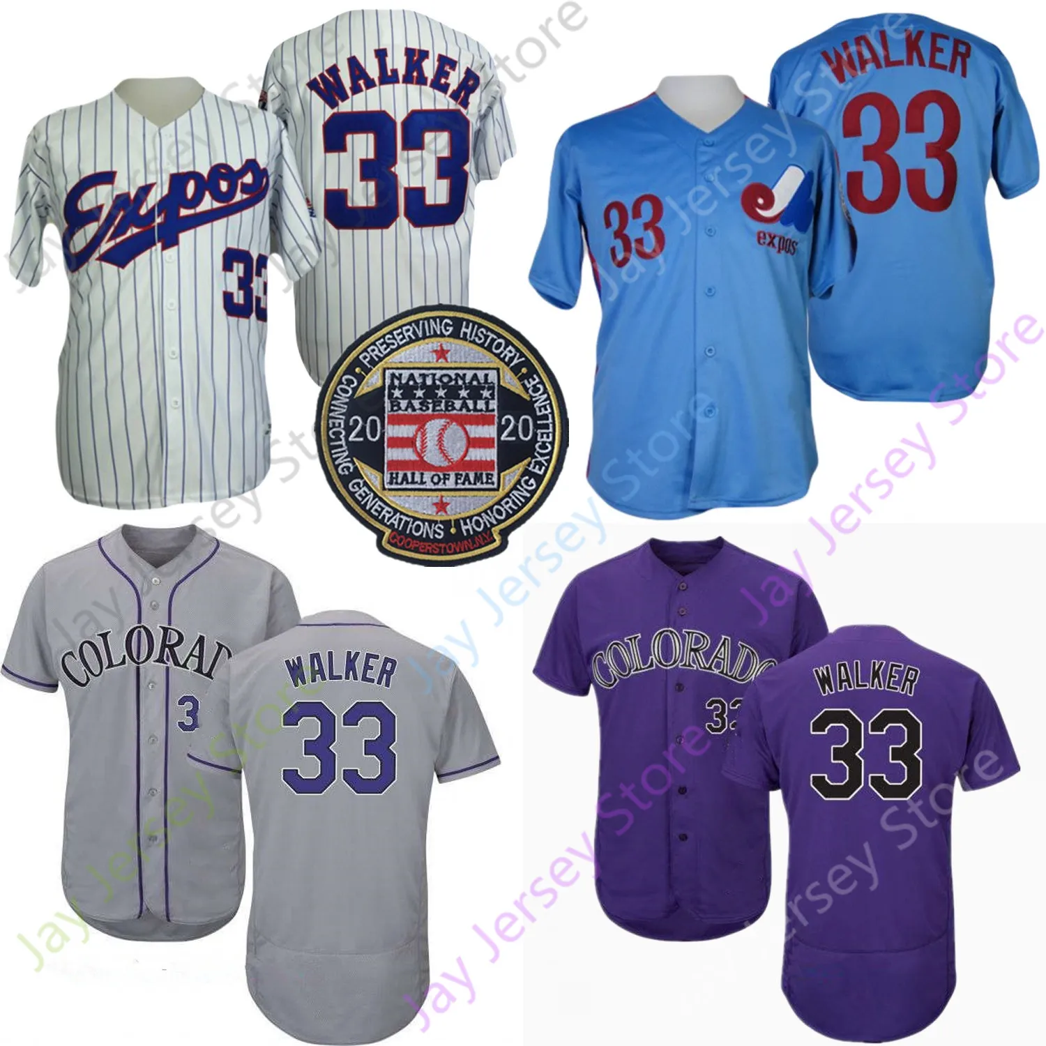 Larry walker jersey Clearance
