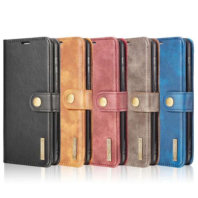 Luxury DG.Ming 2 in 1 Detachable Removable Wallet Leather case Cover For iphone 14 13 12 11Pro Max XS XR 8 7 6S Plus