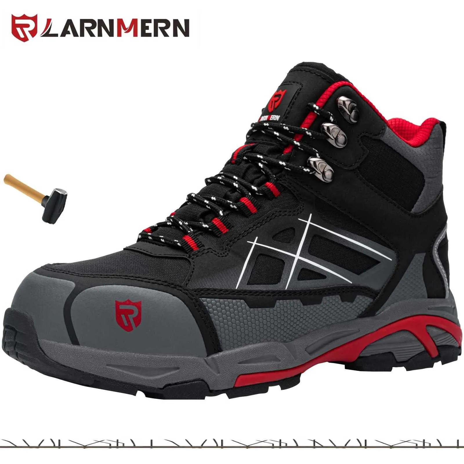 LARNMERN Chaussures De Sécurité Hommes Travail Chaussures À Embout En Acier  Bottes De Sécurité Anti Crevaison Léger Respirant Baskets De Travail Pour  Hommes 211023 Du 34,32 €