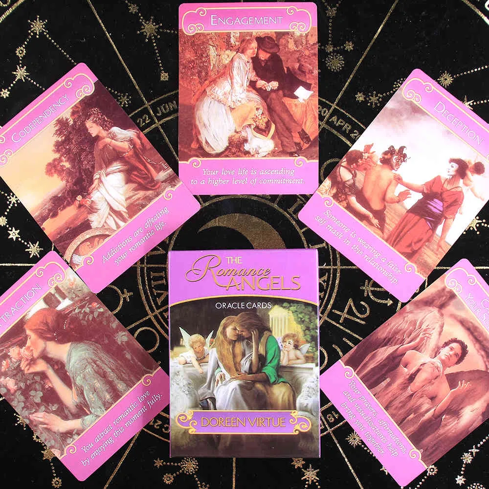 The Romance Angels Oracle Cards: Virtue, Doreen