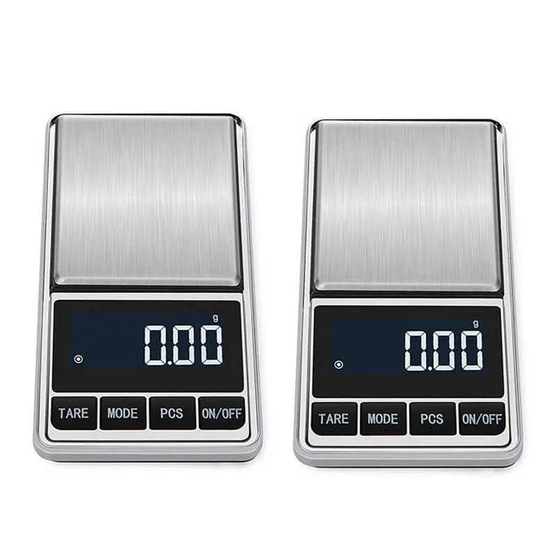 2021 Novo 0-100G / 0-500G Electronic Gram Jóias Gram 0.01 Precisão Gold Pocket Kitchen