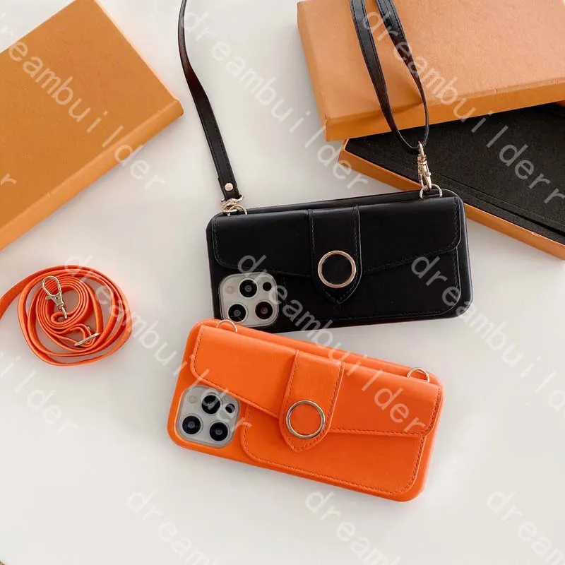 Fashion Phone Cases For iPhone 15 Pro Max case 14 15 PLUS 14 13 11 15Pro 13 12 11 14Pro MAX XR XS X XSMAX PU leather shell with Lanyard