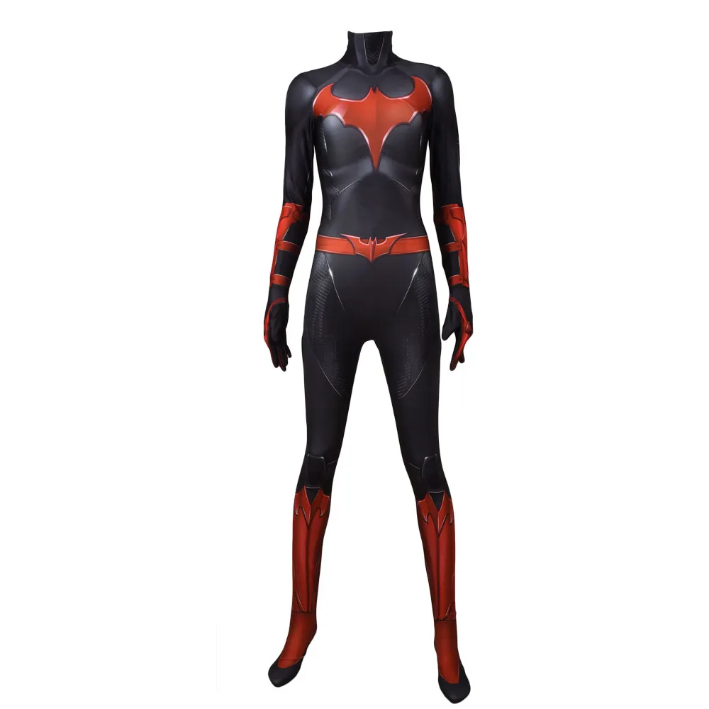 3D Gedrukt Vrouw Batgirl Cosplay Kostuums Vrouw Superhero Zentai Suit Halloween Bodysuit Volwassenen Kinderen