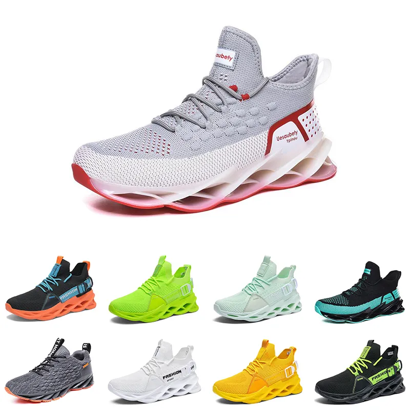 GAI Hommes Femmes Chaussures de course Triple Noir Jaune Rouge Lemen Vert Cool Gris Hommes Baskets Sport Baskets Twee