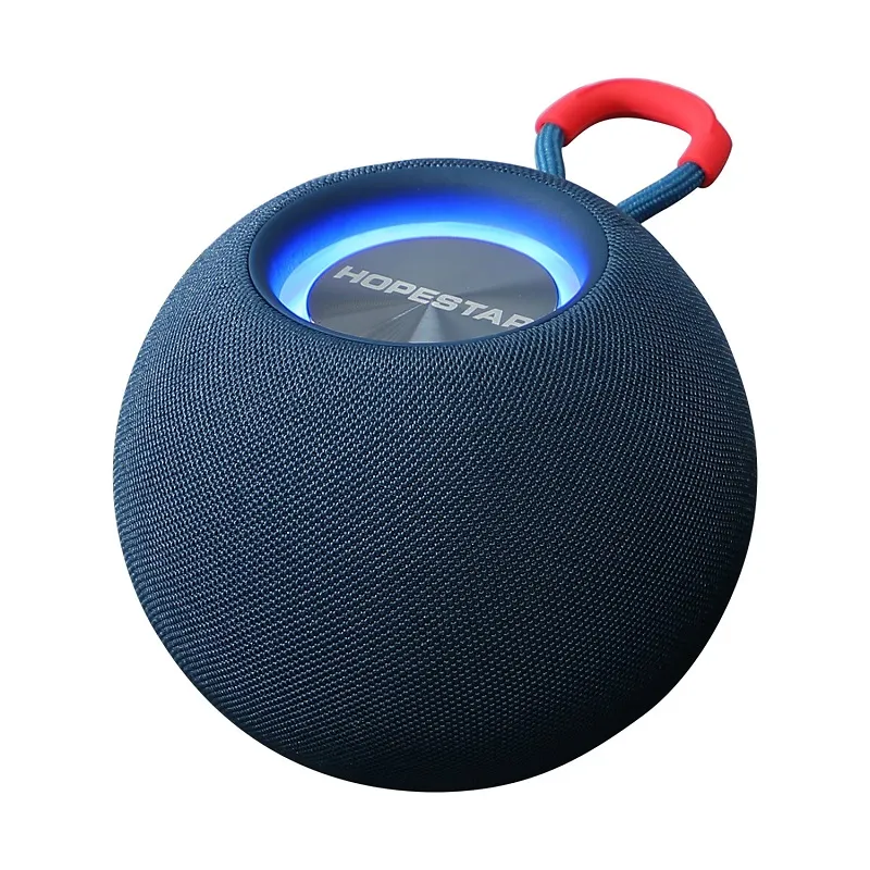 새로운 H52 블루투스 스피커 방수 야외 휴대용 휴대용 서브 우퍼 다채로운 조명 무선 오디오