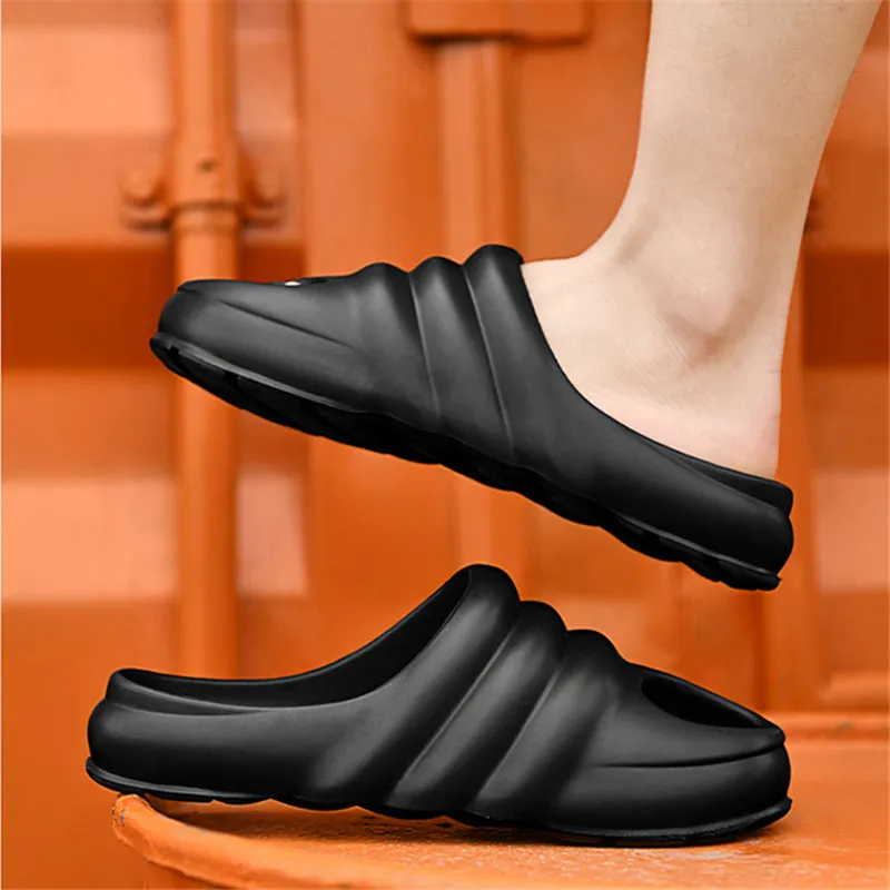 2021 Slippers dia schoenen mode zachte bodem sandalen woestijn zand bruin zomer platform sandale bot witte mannen slipper met doos maat 35-46 casual outdoor strand A0014