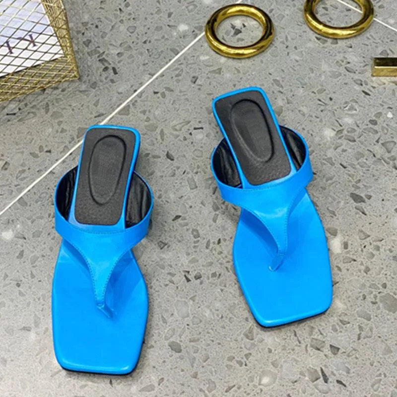 Slippers 2021 Summer Women Shoes Lei Lei de Lei de Sandálias Sexy Mulher Casual Mixed Colors Beach Slides