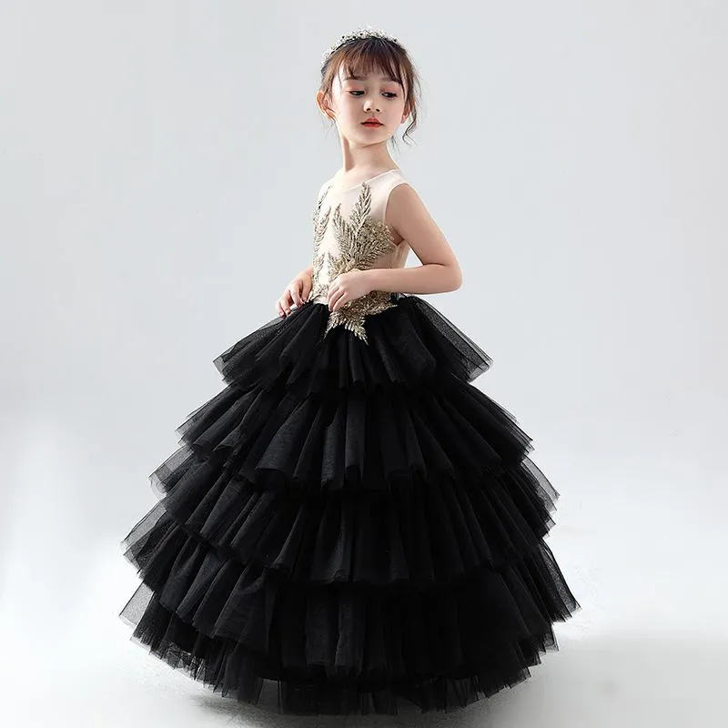 取扱店舗 直営店 正規通販ショップ情報 黒の子供たちのドレスの女の子の衣装21花の女の子のバブルスカートホストキャットウォークのイブニングエスニック 服を Dhgate Japan 魅力の Acelerando Com Ec