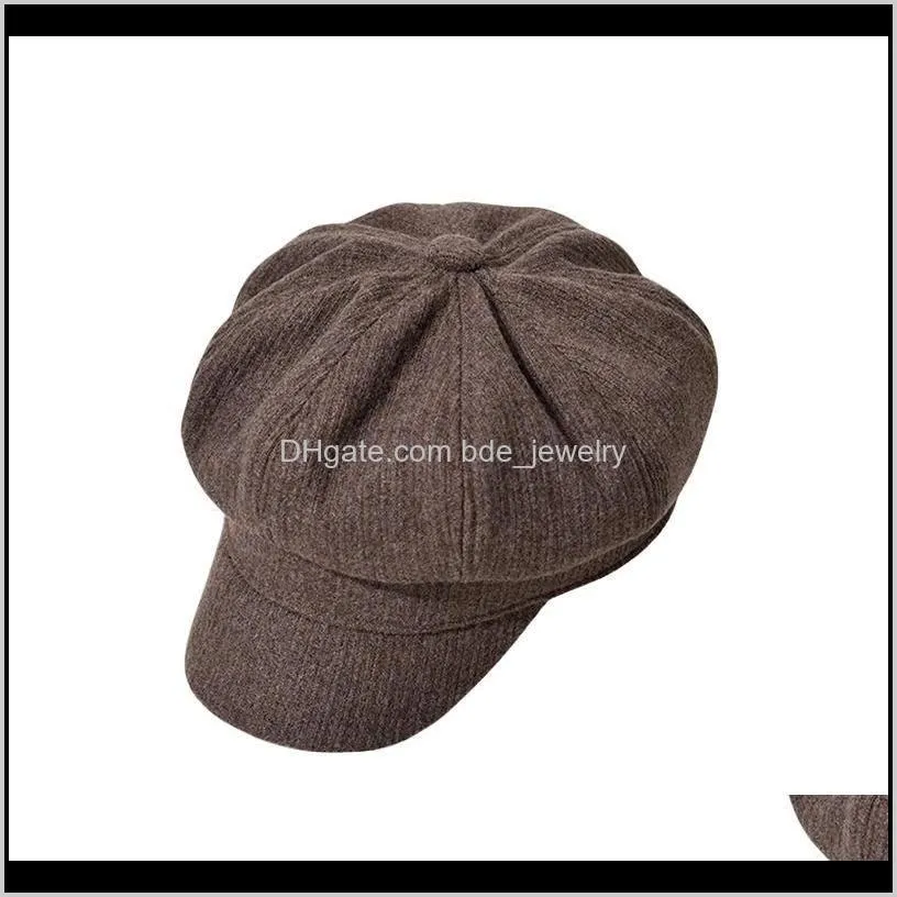 women girls cotton newsboy caps new ladies gatsby cap octagonal baker peaked beret driving hat female sunscreen hats