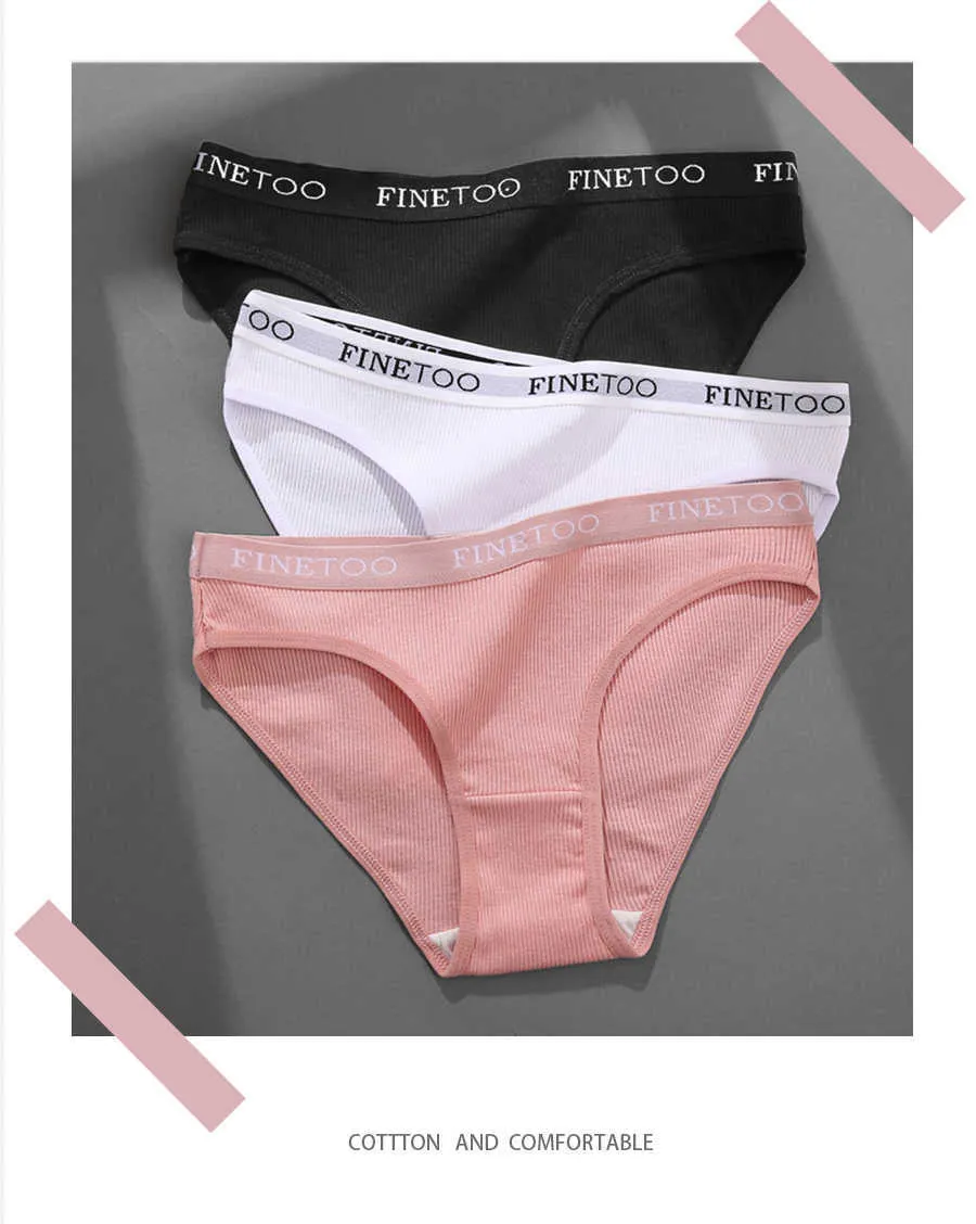 FINETOO Soft Cotton Seamless Cotton Panties For Women Fashionable Letter  Design, Available In M 2XL Sizes Perfect For Girls And Ladies 2020 Y0823  From Mengqiqi04, $5.76