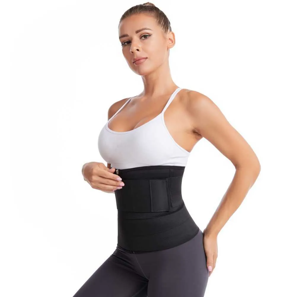 Ceintures de retenue élastiques pour femmes post-partum taille ceinture Wrap Abdomen Fitness ceintures abdominales dame Bodyshaping Yoga ceintures H1026