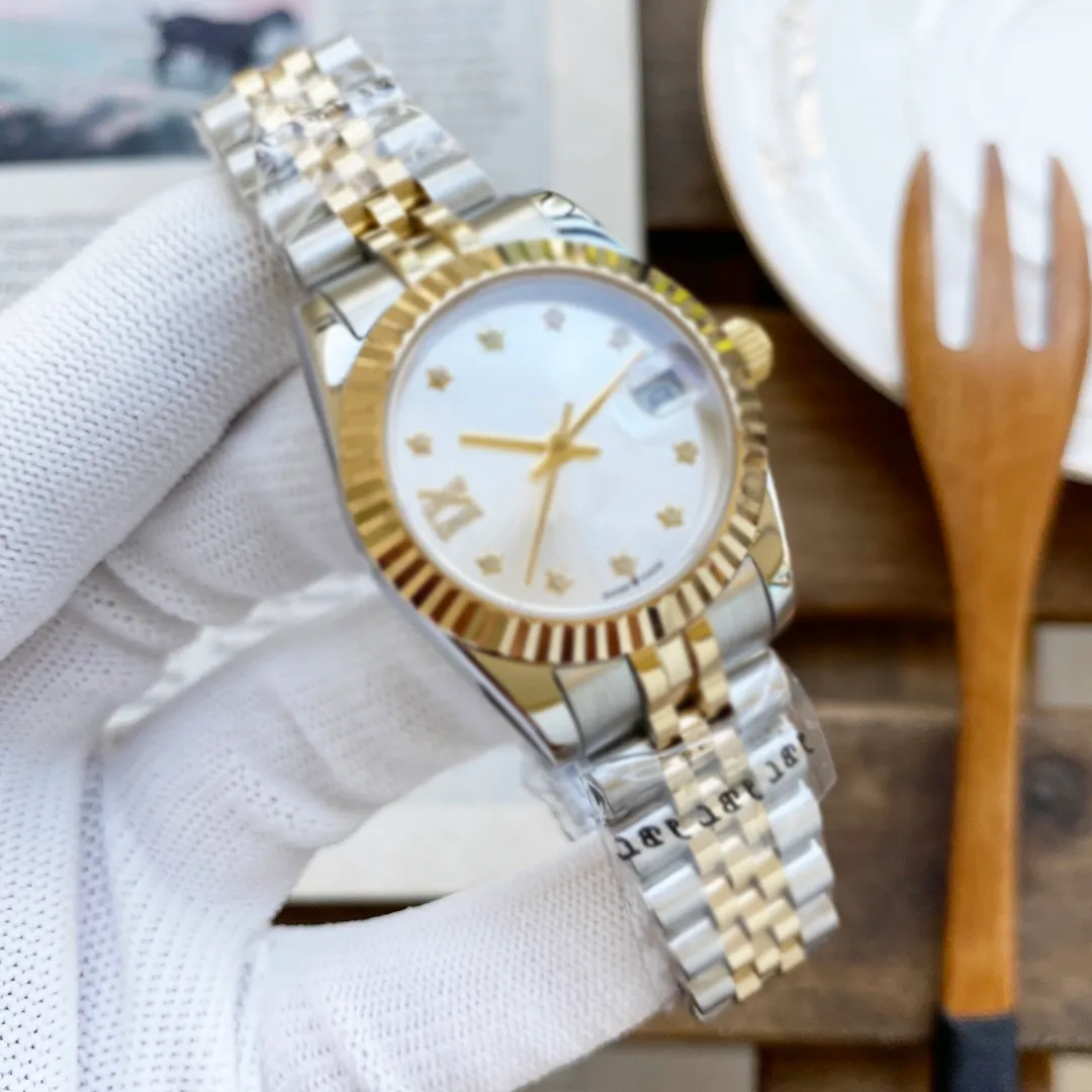 Stainless Steel Automatic Datejust Classic Watch For Ladies U1 AAA  