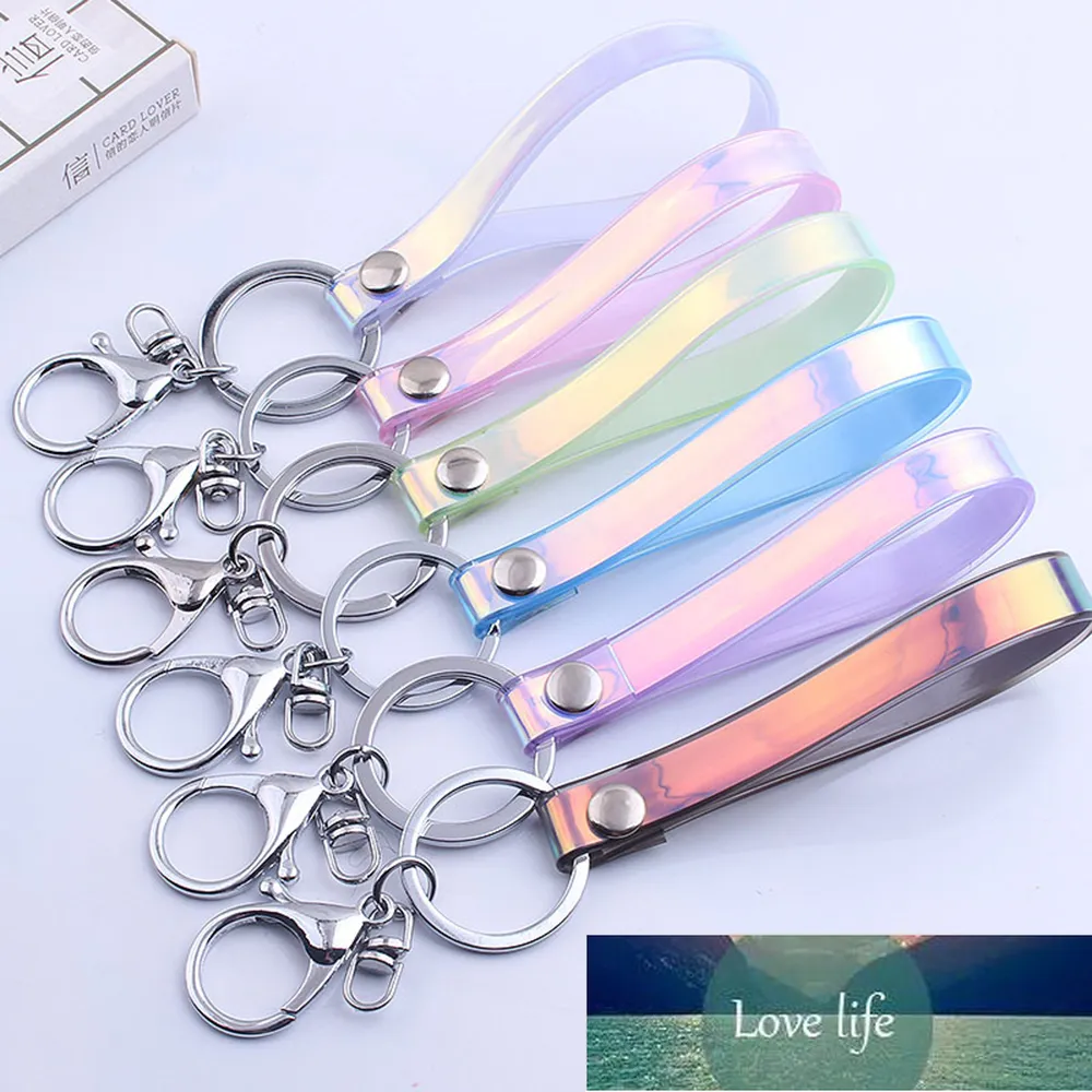 1PC Fashion PU Keychain Lobster Clasp Key Chain For Men Women Gifts Car Key Strap KeyChains Keyrings 6 Colors Factory price expert design Quality Latest Style