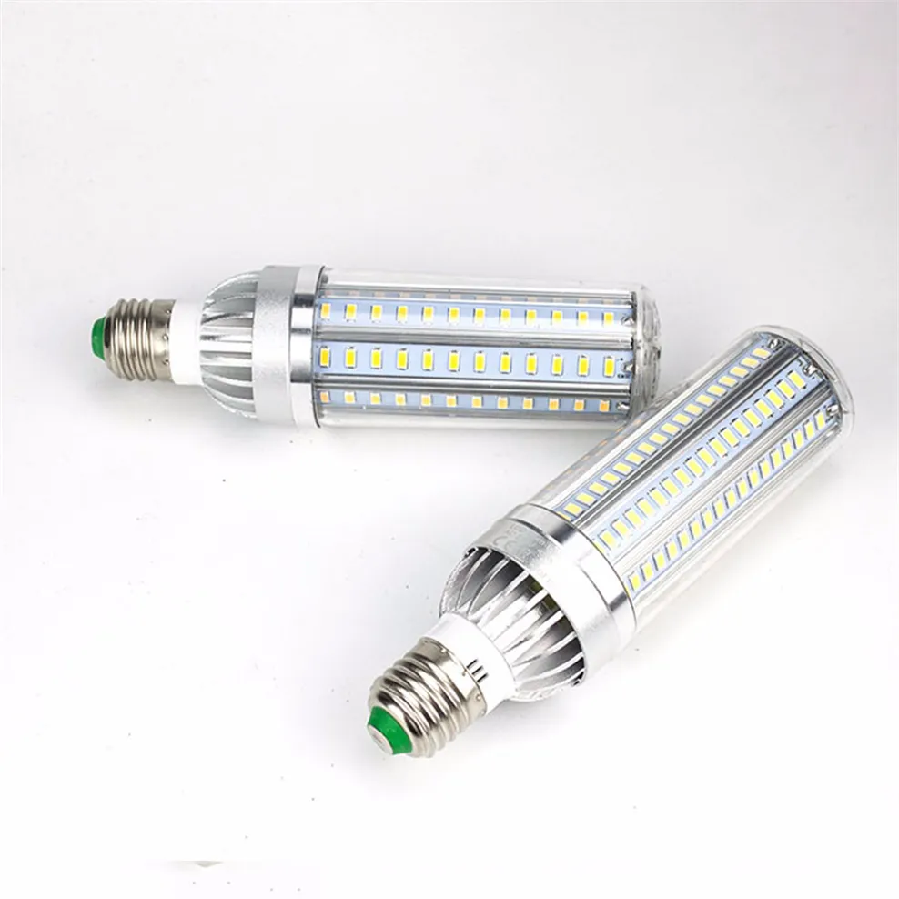 Kein Flimmern, 110 V, Kerzenlampe, extrem stumm, LED-Lampe, E26, Aluminium-Lüfter, Kühlung, hohe Leistung, 235 Perlen, Maislichter MS004