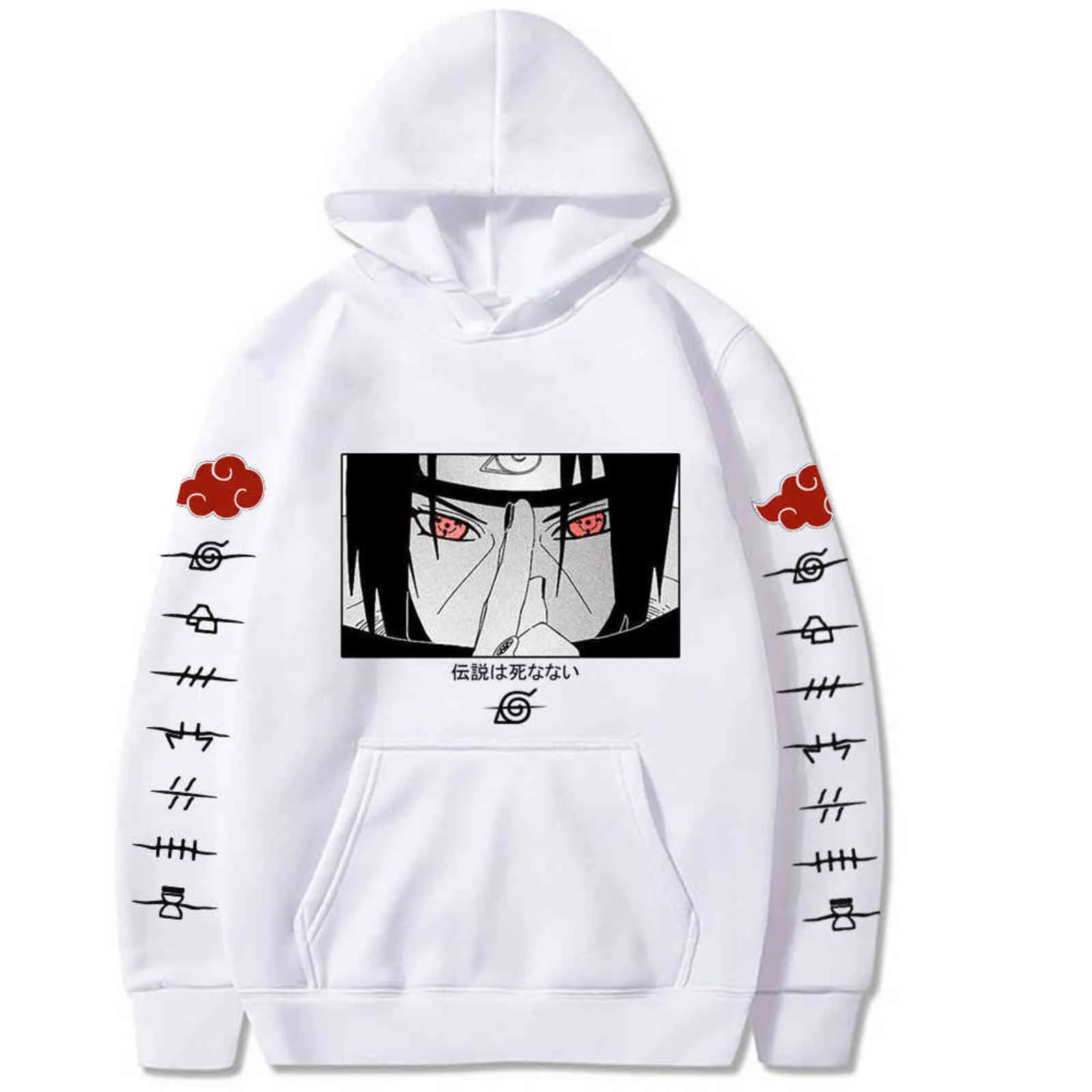 Sweats à capuche pour hommes Anime Coton 2020 Nouvelles Mode Impression Hip Hop Sweat à capuche personnalisé Hommes / Femmes Sweat Sudaderas Hombre Sweat à capuche Y211122