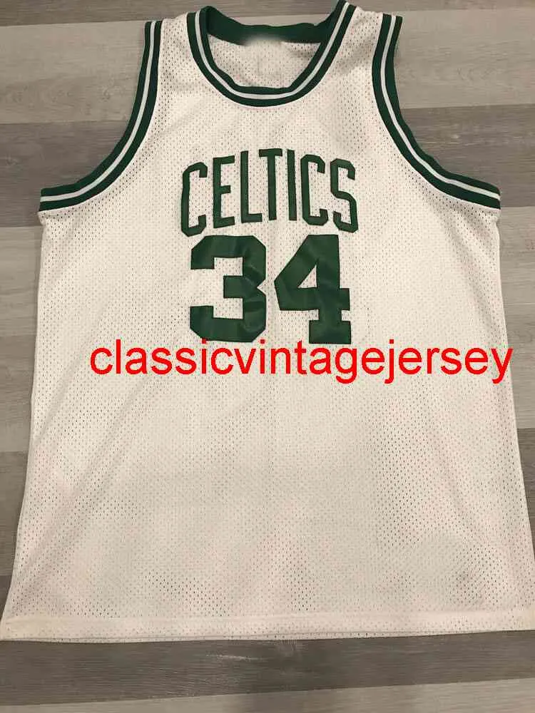 Vintage Paul Pierce Swingman maglia da basket bianca ricamo personalizzato qualsiasi nome numero XS-5XL 6XL