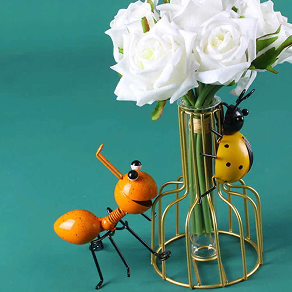 Metal Garden Art Ant Sculpture – Cute Insect Ornament For Lawn & Outdoor Decor, Unbranded