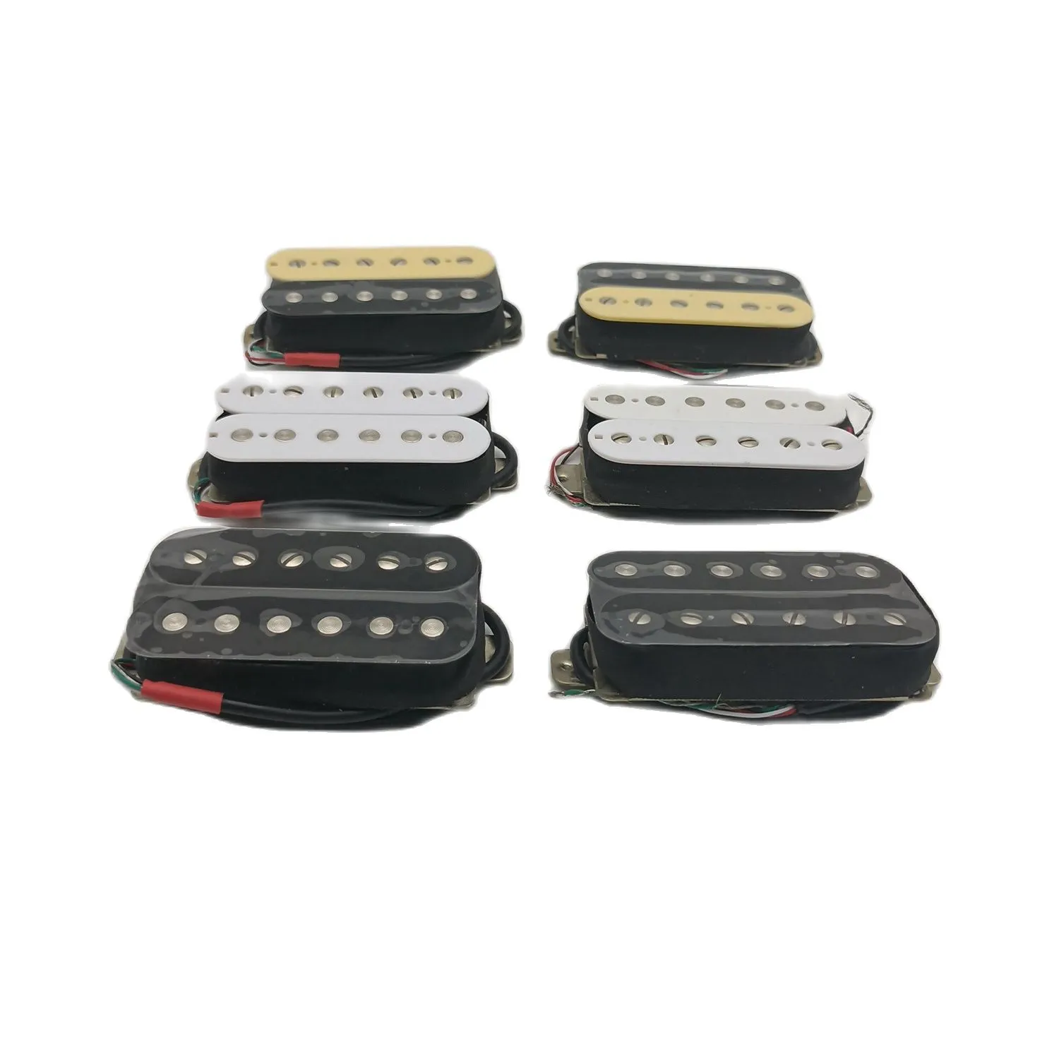 Aangepaste Alnico 5 Pickups 4C-geleider met bedrading harnas voor Gibson Guitar 1 Set