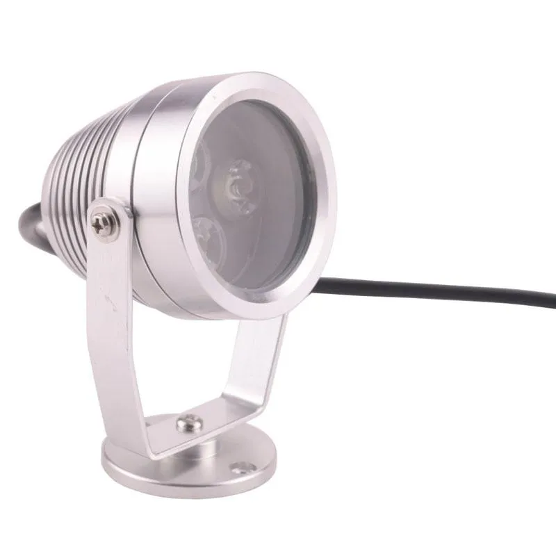 2021 lampe à LED sous-marine pour éclairage de bassin éclairage IP68 étanche blanc chaud blanc froid 3W DC 12V AC 220V 110V