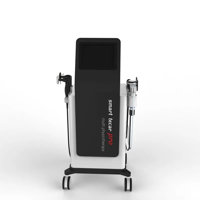 Smart Tecar Pro Health Gadgets Kombinera Diathermy Pneumagnetic Shockwave Machine Ultraljudsbehandling för Fascia Body Smärtlindring