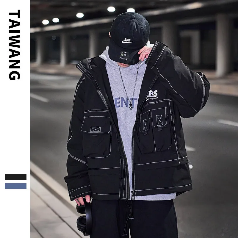 以上送料無料 タイキング21新しいファッションブランド冬のマルチバッグプリントダウンジャケットメンズ 偉大な Apparel Men S Clothing Agustiniano Com