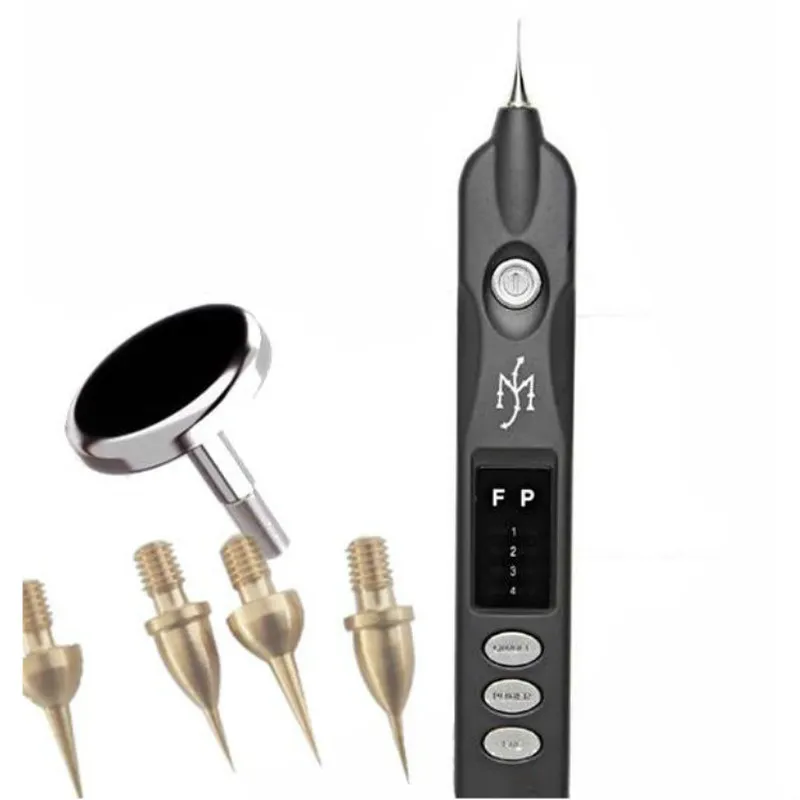 2021 Multi-Function Home Beauty Equipment Tools Freckle Plasma Pen med nålar för spotavlägsnande