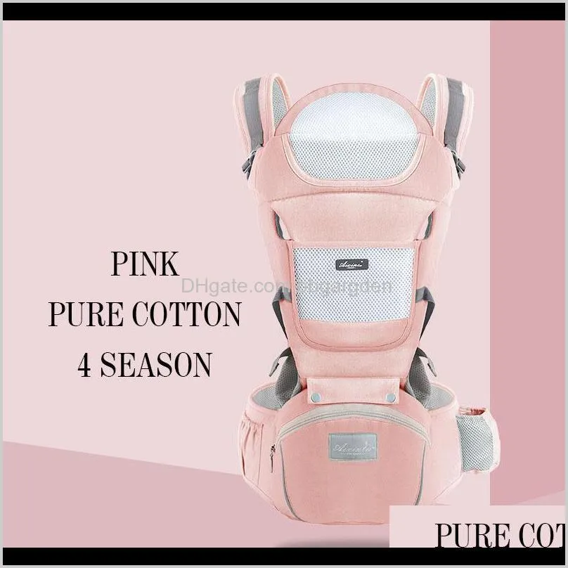 baby carrier waist stool newborn walkers cotton mesh summer autumn backpack hipseat travel front facing pouch wrap kangaroo 2019