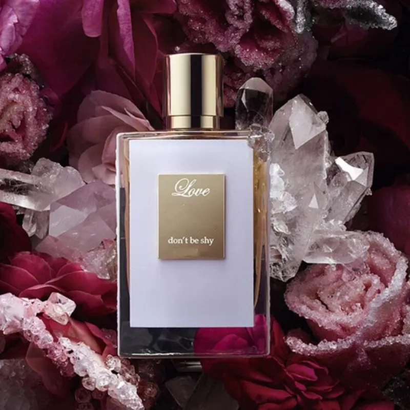 High-end neutral parfym för kvinnor Män Spray Love Var inte blyg 50 ml Eau de Parfum Köln Intensiv blommig noterar högsta kvalitet och snabb gratis leverans