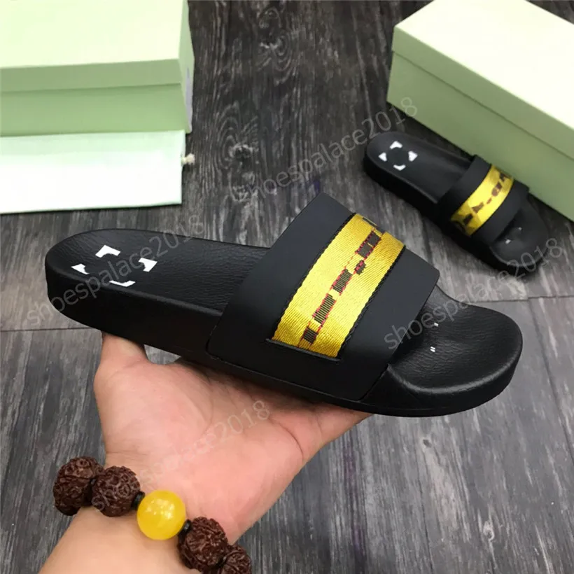Mens off cheap white slides