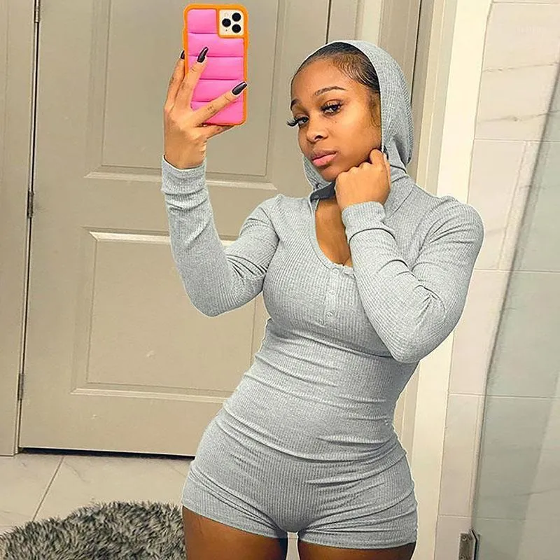Gray romper shorts sales