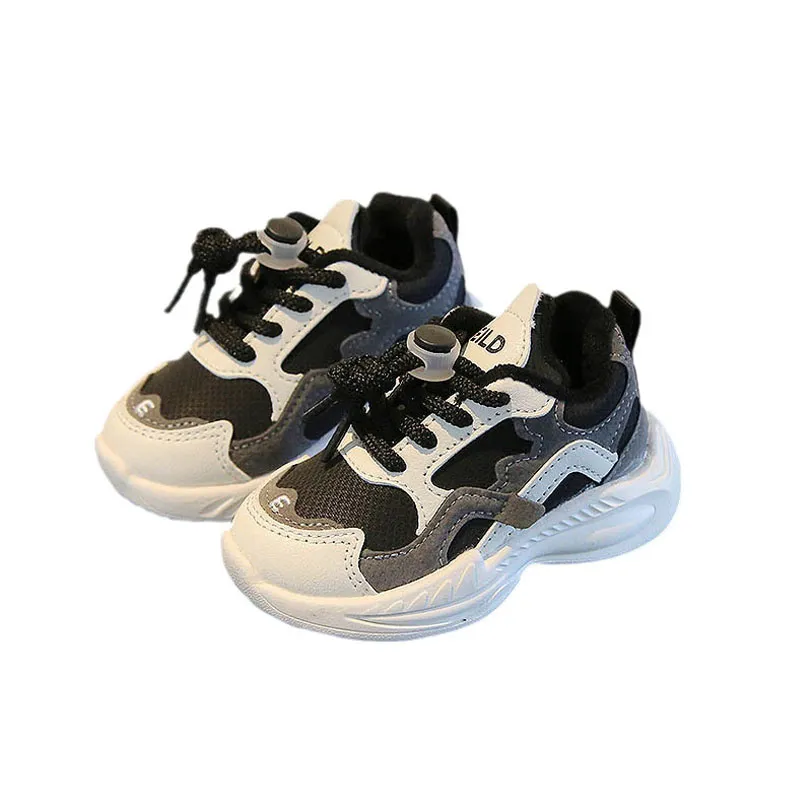 Çocuklar Atletik Bebek Ayakkabıları Çocuk Sneakers Erkek Kız Ayakkabı Koşu Spor Kaykay Giyim Kış Çocuk Erkek Moda Kız B9771