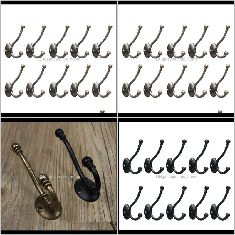 10pcs wall hooks for hanging heavy duty hat towel coat wall mounted hangers new