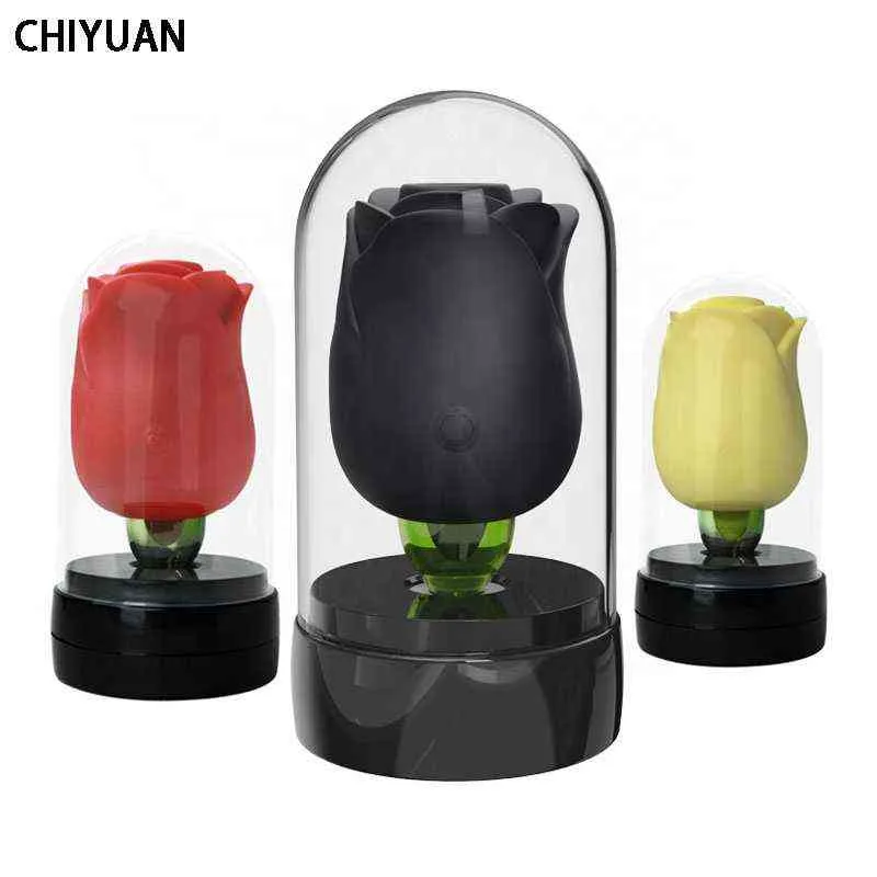 NXY Rose Vibrators For Women Double Sided Clitoris... From Vibratorsleeves,  $20.54