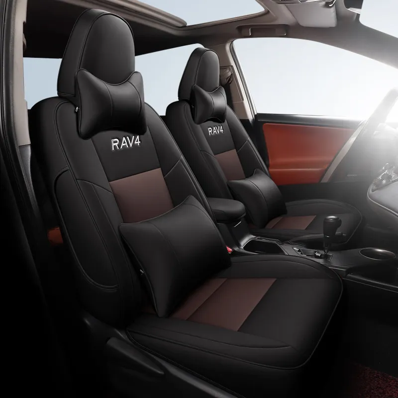 Toyota RAV4 2013 2019 Custom Fit Black Leatherette Seat Covers Waterproof  Full Set From Lshl520, $161.61