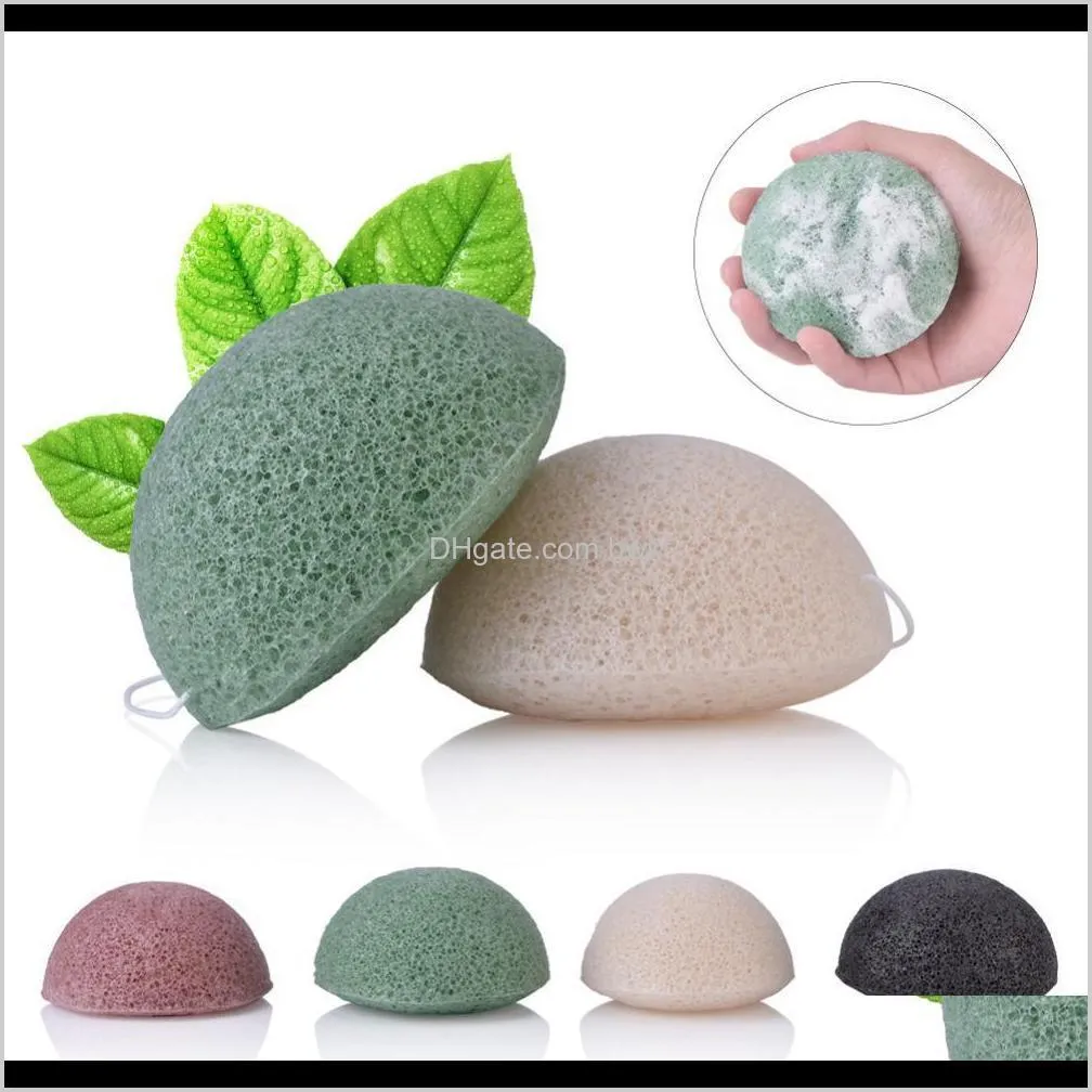 cleaning tools face exfoliator cleansing sponge puff facial konjac facial puff face cleanse washing sponge cleanser dlh459