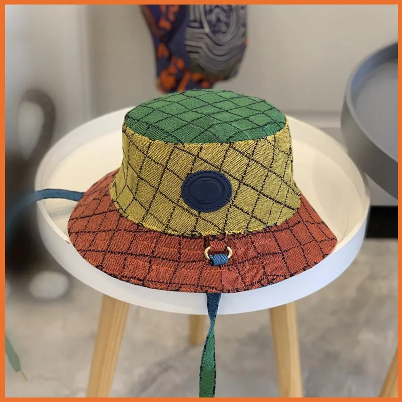 Luxury Designer Sun Hat Strawberry Bucket Hat For Men And Women