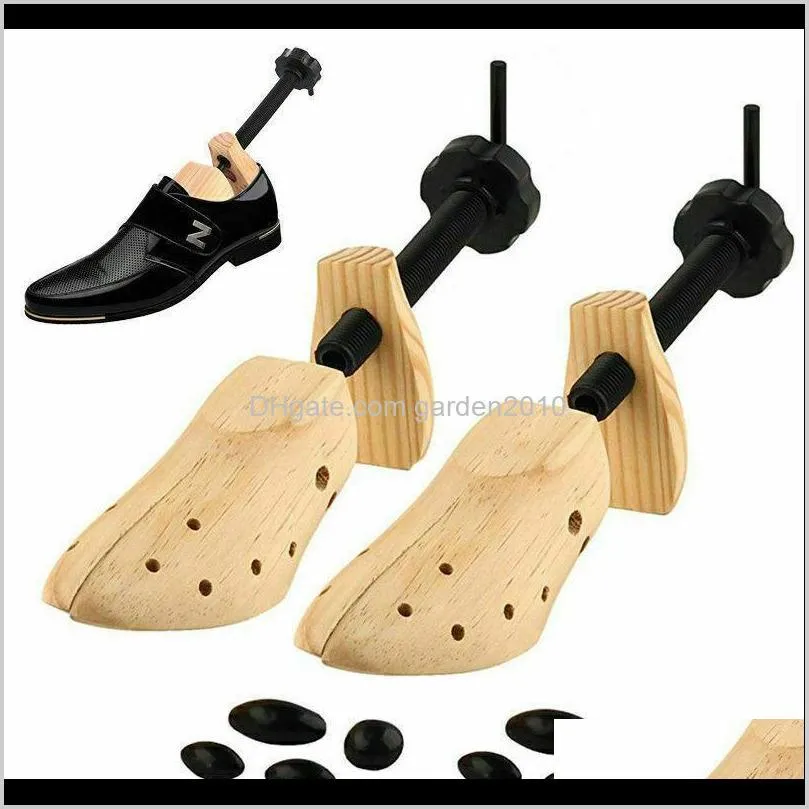 Soportes de almacenamiento Bastizadores de calzado Rantion Cortilla para hombres Mujeres zapatos de madera 1 pieza