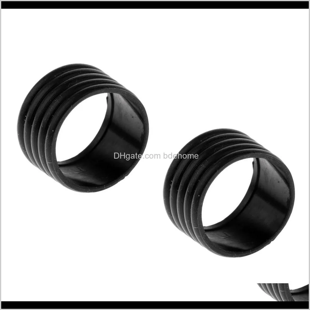 4 pieces durable badminton tennis racket fix rings protector band overgrip accessories