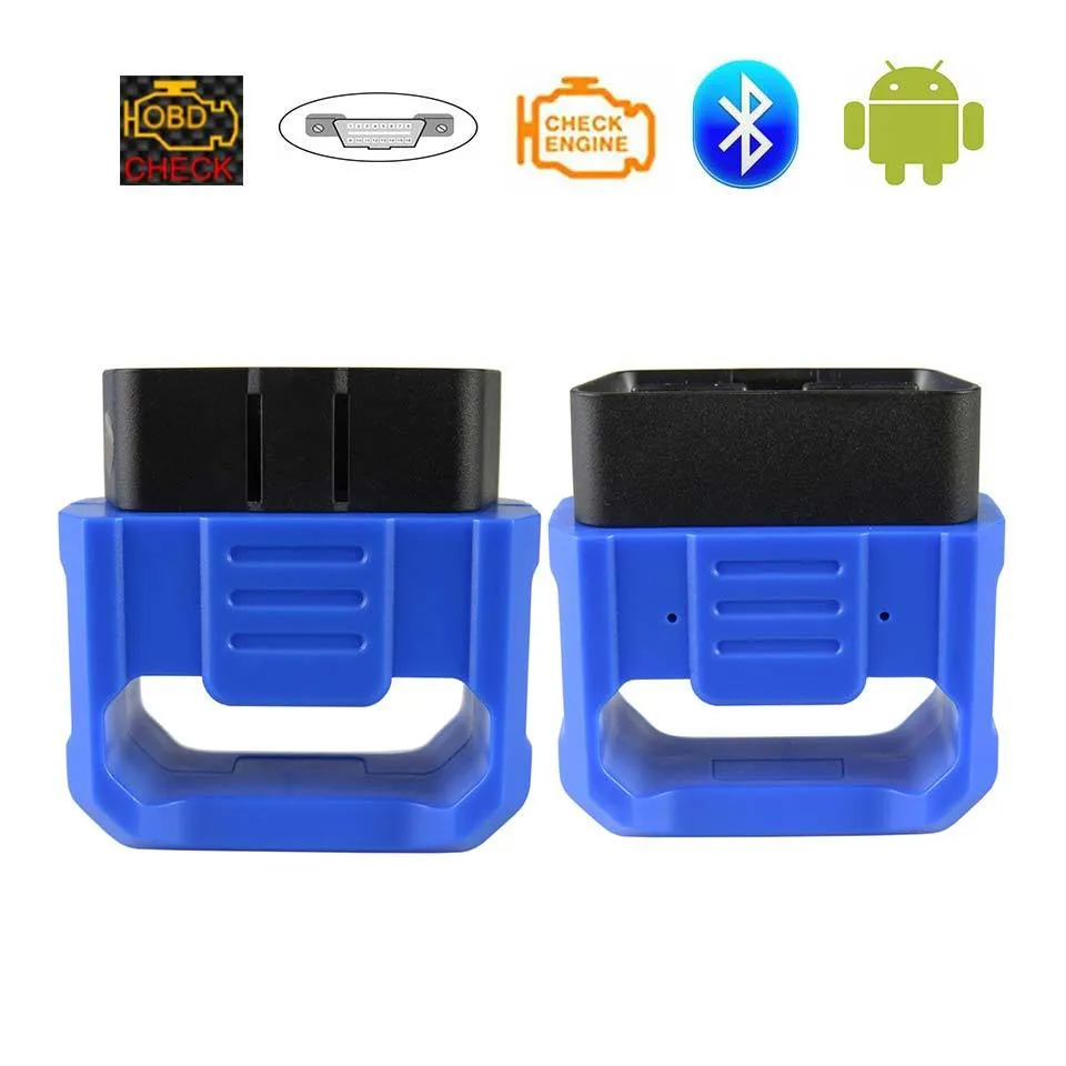 V018 Bluetooth 5.0 ELM327 V2.2 OBD2 Scanner para Carros Elm 327 OBD 2 II Leitores de Código Ferramentas de diagnóstico para Android / Ios Pic18F25K80