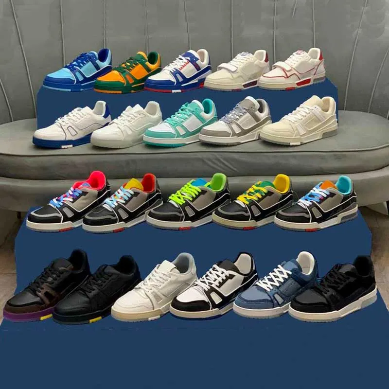 Save Big on Bulk Mens Casual Trainers Leather Casual Sneakers For Men  Designer Style Outdoor Platform Runners Best Deals on DHgate