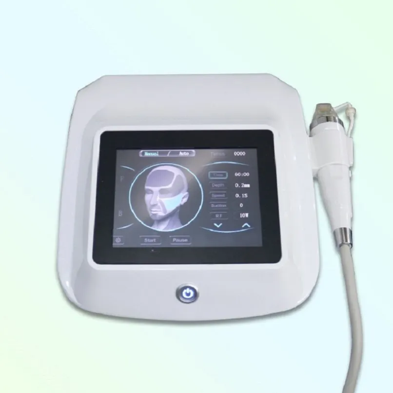 Portátil RF Secret Golden Radio Frequency Microneedle Skin Endurece 64pin 25pin 10pin Needle Fractional Microneedling Machine