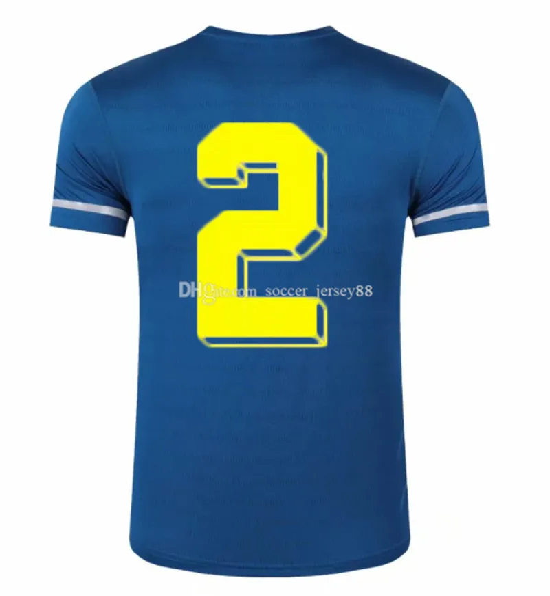 Camisas de futebol dos homens dos homens personalizados Sy-20210138 Camisas de futebol personalizam qualquer número do nome da equipe