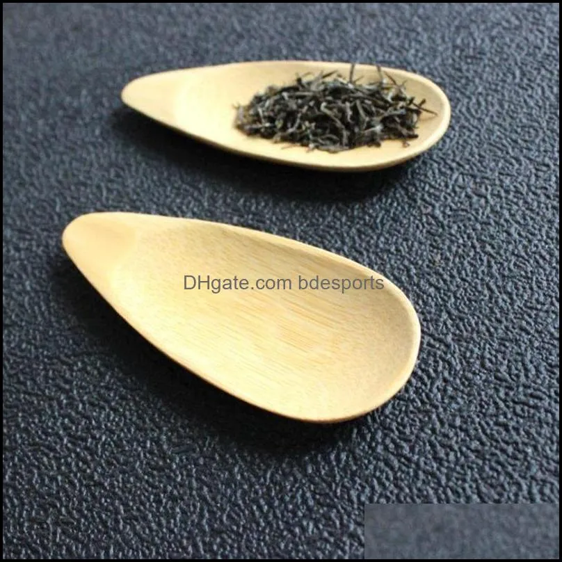 Vintage Chinese Wooden Tea Spoon Coffee Beans Spade Home Kitchen Tools Novelty Retro tea tool F20173350