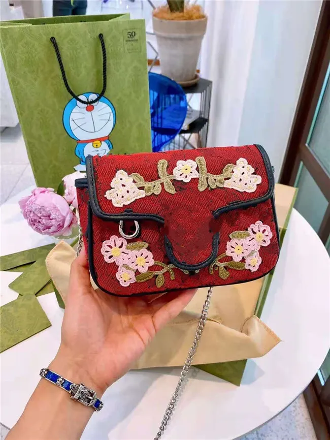 2021 brand newest fashion small square bags luxury designer ladies handbags retro style handbag high quality bag jacquard fabric casual versatile large capacity
