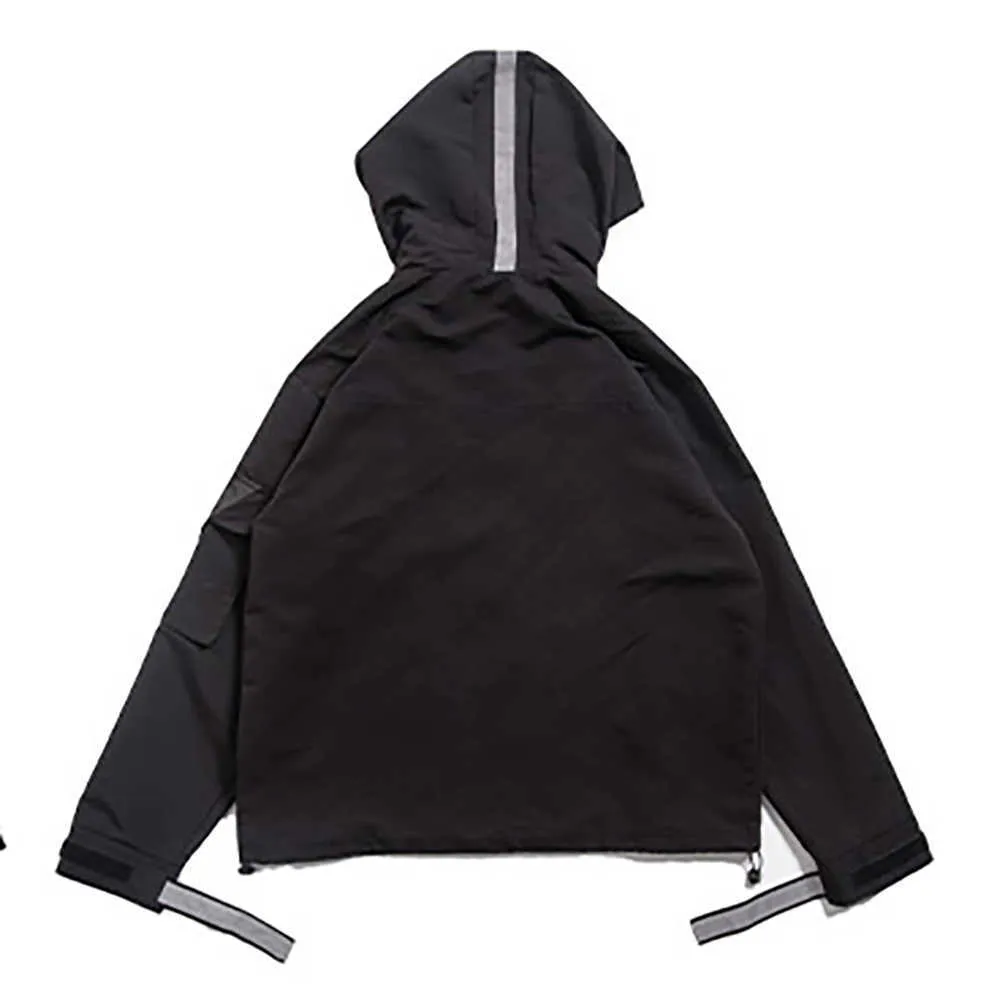 ジャケット・アウター MHW City Dwellers Wind Jacket Black M Men's Big Windbreaker Jacket - All In Motion™ Black 3XL