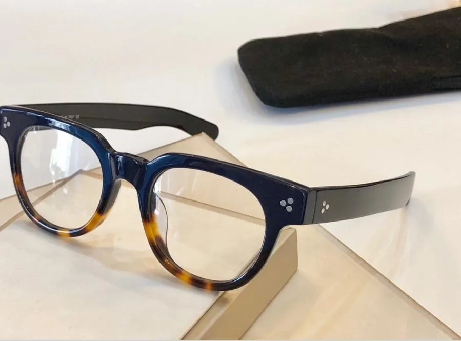 Nouveau cadre de lunettes 41468 cadre de lunettes de cadre de planche reconstituant des manières antiques oculos de grau hommes et femmes montures de lunettes de myopie