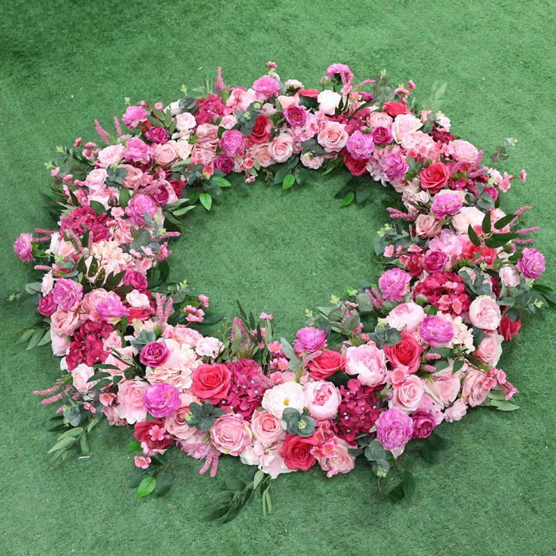 セール 東京 Jarownカスタマイズ結婚式の造花バラの赤い花の小さな角の花セット結婚の提案のパーティーの背景の装飾y0728 国内正規取扱店 Nimark Ru