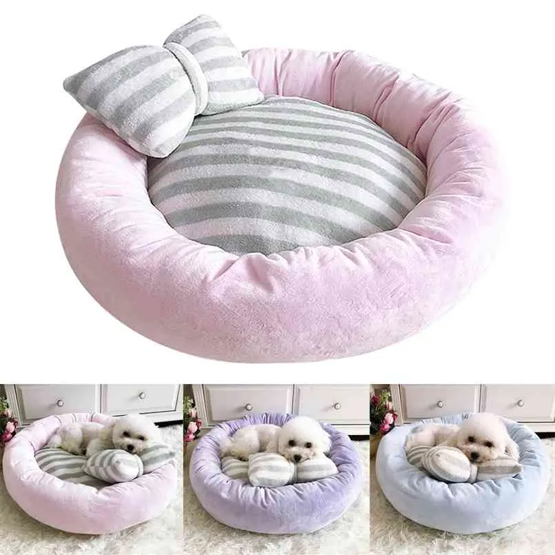 Cuccia per cani e gatti Cuccia calda per cani Sacco a pelo morbido Cuscino per animali domestici Cuccia per cuccioli Coperta con materasso rimovibile Prodotti per animali domestici 210924